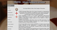Desktop Screenshot of osmth.it